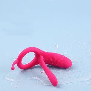 Anillo de bloqueo de terremoto fuerte con Control remoto inalámbrico para hombre, edredón de anillo para pene, suministros de interés de resonancia para marido y esposa - Product Image 5