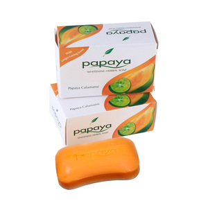Wholesale Carrot <strong>Papaya</strong> <strong>Extract</strong> Bar Soap Great for Brightening and Whitening Black and Yellow Skin Based on Wash Clean Style - Product Image 4
