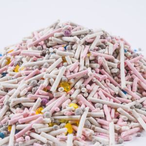 Areia para Gato Misturada Tudo-em-Um, Agregação Rápida, Flushable, 99% Livre de Poeira, Pérolas Desodorizantes Naturais, Ecológica e Biodegradável - Product Image 5