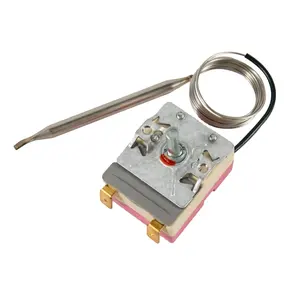 30-250 Graden Capillaire Type Stalen Verwarming Thermostaat Temperatuurregelaar Sensor Oven