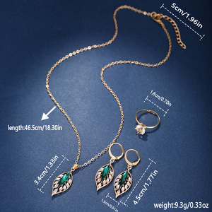 Fenyi Wholesale New Hot Selling Modern Fashion Casual Lace Round Diamond Maple Leaf Alloy Quartz <b>Watch</b> <b>Set</b> for Women - Product Image 6