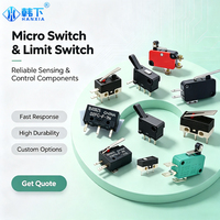 Saklar Mikro 2 Pin Penjualan Langsung ZW7-15 Kontak Tembaga Titik Batas Perjalanan Dinamis Saklar Batas Mikro Reset Otomatis
