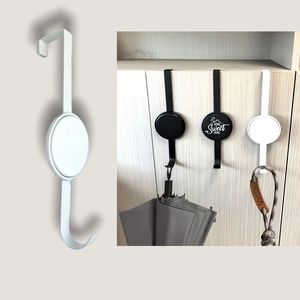 Hộ gia đình kim loại duy nhất móc không có ốc vít treo trên cửa móc cho khăn quần áo Áo - Product Image 1