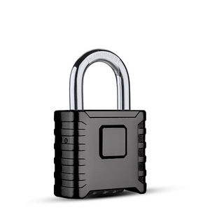 Yuefeng Combination <b>Padlock</b> JD53 Black Short Hook Alloy Steel IP65 Waterproof Rectangular Lock For Outdoor Use - Product Image 1