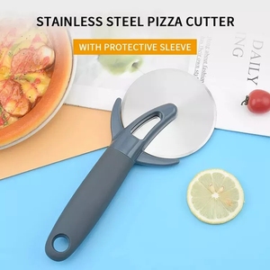 Nouvel accessoire de cuisine en métal au design innovant, protection pour plaque de cuisson, couteau à <span class=keywords><strong>pizza</strong></span> en acier inoxydable, roulette à <span class=keywords><strong>pizza</strong></span>, outils et équipement pour <span class=keywords><strong>pizza</strong></span> - Product Image 5