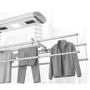 Séchoir <span class=keywords><strong>à</strong></span> <span class=keywords><strong>linge</strong></span> intelligent Tuya APP, support de séchage de vêtements intelligent pour <span class=keywords><strong>petit</strong></span> balcon / buanderie - Product Image 1