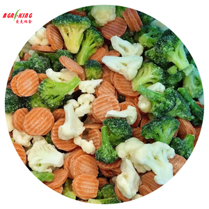 Zanahoria a granel de alta calidad, brócoli y coliflor, verduras mixtas congeladas, alimentos vegetarianos de dieta saludable - Product Image 1