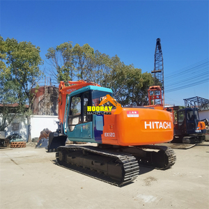 Excavadora de cadenas usada Hitachi Ex120-3 de 12 toneladas de Japón, excavadora Hitachi Zx120 - Product Image 5