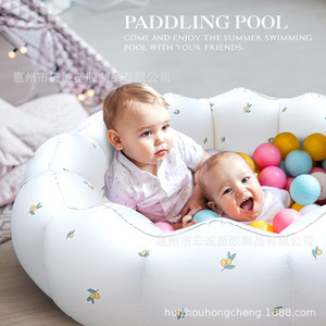 Inflatable Petal Water Pool For Children Baby Play Pool PVC Family Swimming Pool Home Outdoor Use - Product Image 3