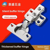 Amortisseurs à fermeture douce pour armoires en acier Yisheng Hardware, charnières silencieuses pour applications aéronautiques et hydrauliques