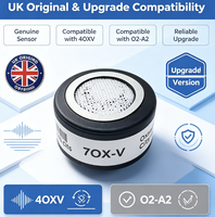 Capteur de gaz oxygène électrochimique City 7OXV 7OX-V UK Original, version améliorée pour 4OXV O2-A2, pour analyseur de gaz de combustion