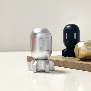 Rắn Brass Torpedo Bom Giải Nén Lần Lượt Đầu Xử Lý Thủ Công Cho Văn Phòng Bàn Đồ Trang Trí Hoặc Dụng Cụ Cầm Tay - Product Image 5