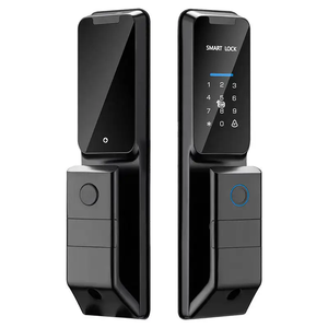 Mới nhất nóng bán tự động kỹ thuật số thông minh khóa cửa khóa thông minh tuya wifi key thông minh khóa cửa vân tay mật khẩu với chuông cửa - Product Image 1