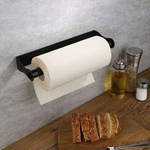WEKIS Stainless Steel Wall-Mounted Toilet Paper Holder <b>Shelf</b> Self-Adhesive Installation Modern Design <b>for</b> <b>Kitchen</b> Gym Use - Product Image 1