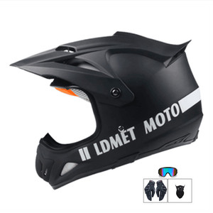 Casque de rallye transfrontalier à couverture complète pour hommes et femmes Casquette de véhicule électrique à batterie pour casque de moto route et tout-terrain - Product Image 1