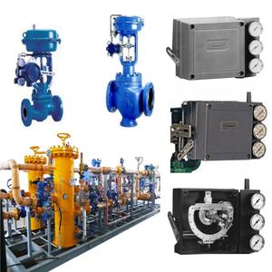 Válvula de control de jaula AZBIL HCB HPC con cilindro de pistón GOM64LM ~ GOM154LM y posicionador de válvula Fisher 3582i 3610JP 3720 3661 - Product Image 3