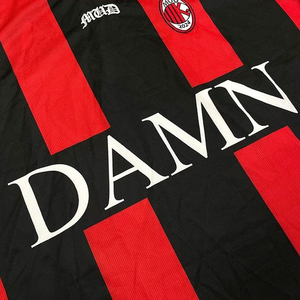 <span class=keywords><strong>Jersey</strong></span> Sepak Bola Gaya Retro Oversize Bahan Polyester 100% Bernapas dengan Cetak Digital untuk Dewasa Unisex Musim Panas - Product Image 3