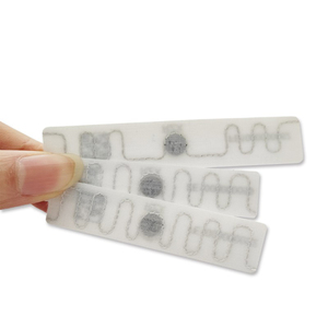 U8 U9 860-960MHz không thấm nước có thể giặt giặt nhãn UHF RFID quần áo giặt <span class=keywords><strong>tag</strong></span> quần áo chống trộm nhãn - Product Image 2