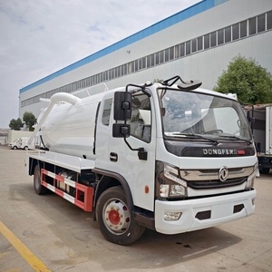 รถดูดสิ่งปฏิกูลดีเซลแบบแมนนวล Dongfeng 4x2 8CBM รถขุดลอกท่อระบายน้ำสำหรับเทศบาล ขาย - Product Image 2