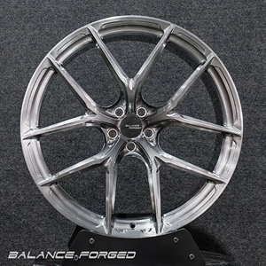 Jantes forgées personnalisées P101SC <span class=keywords><strong>champagne</strong></span> or 19-24 pouces 5x130 5x112 5x120 pour Porsche 911 <span class=keywords><strong>Ferrari</strong></span> F Model S Plaid BMW Série M - Product Image 5