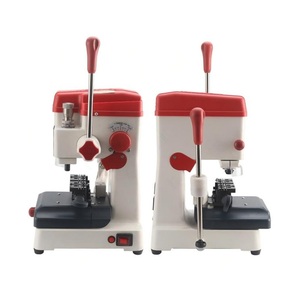 Machine à découper les clés WENXING Q3 rouge, modèle universel, fonction verticale et horizontale, machine de duplication de clés - Product Image 4