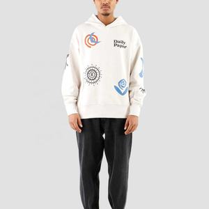 Sudadera con Capucha para Hombre de Alta Calidad al por Mayor, 100% Algodón, Moda, Manga Larga, Logotipo Personalizado Impreso, Sudadera Informal Lisa - Product Image 6