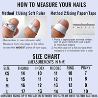 10 faux ongles press-on faits main, forme amande, style français, effet sirène œil de chat, avec perles brillantes, strass et dégradé bleu scintillant