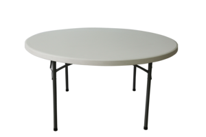 Bán Hàng Nóng 5ft 1.5M Hiện Đại Trắng Đảng Tổ Chức Sự Kiện Tiệc Cưới Bảng Ngoài Trời Gấp Nhựa Bàn Tròn - Product Image 2