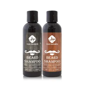 Champú para el cuidado de la barba, productos de marca privada para el cuidado de la barba, hidratante, orgánico