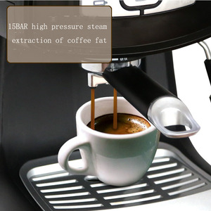 Máquina de <span class=keywords><strong>café</strong></span> automática de 1.2L, compactadora, cafetera espresso - Product Image 1