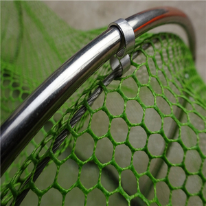 45*45cm * 2.5m garde de pêche avec sac filets de piège de pêche collés à séchage rapide pièges à écrevisses pliables <span class=keywords><strong>carpe</strong></span> - Product Image 4
