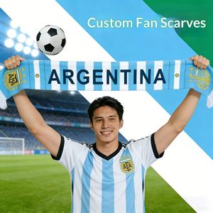 Drapeau de cheerleading de haute qualité 2026 pour la Coupe du Monde, écharpe décorative personnalisée pour stade et club de football - Product Image 1