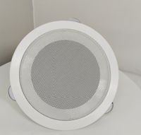 Haut-parleur de plafond pleine gamme haute fidélité de 5 pouces avec double cône et fixation par ressort, installation facile, vente directe usine OEM ODM