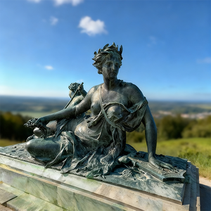 Sculptures en bronze 3D personnalisées en usine de la célèbre figure mythologique grecque <span class=keywords><strong>Zeus</strong></span> pour décorations extérieures sur le thème des fées et de la musique - Product Image 6