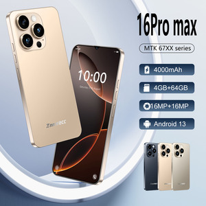 ราคาขายส่ง 16Pro Max สมาร์ทโฟนธุรกิจประสิทธิภาพสูง ควอดคอร์ 4GB+64GB หน้าจอใหญ่ 6.6 นิ้ว แบตเตอรี่ 4500mAh ระบบจดจำใบหน้า - Product Image 3