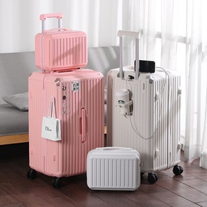Vente en gros <span class=keywords><strong>Ensemble</strong></span> de sacs à roulettes ABS Valise à roulettes extra large Lot de 3 bagages à roulettes une valise pour petit voyage - Product Image 3
