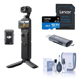 Gốc Osmo Túi 3 1 "CMOS 4K 120fps Video Mặt/Đối Tượng Theo Dõi 2" Xoay Màn Hình Cảm Ứng 3 Trục Vlogging Máy Ảnh Ổn Định - Product Image 1