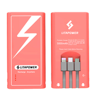 Nouveau produit Partager les banques d'alimentation et la centrale électrique pour le loyer du téléphone Chargement rapide Chargeurs de téléphone portable partagés 5000 mah pour les entreprises