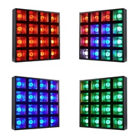 Panneau LED matriciel modulaire 4-en-1 16x15W en gros, émission RGBW, contrôle DMX512, barre de performance, ambiance métallique 32 bits