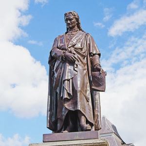 Scultura Don chisciotte a grandezza naturale all'aperto in bronzo rame rame rame famoso giardino giardino personalizzato - Product Image 6