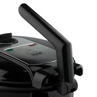Machine à roti antiadhésive RAF 1400W avec plaque de cuisson double face uniforme de 25 cm et conception facile à nettoyer pour une cuisson rapide