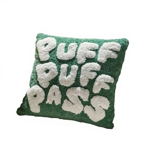 Funda de Cojín de Algodón Acolchado de Lujo para Decoración del Hogar, con Diseño Personalizado, Estilo Boho, Ecológica, Venta al Por Mayor OEM - Product Image 1