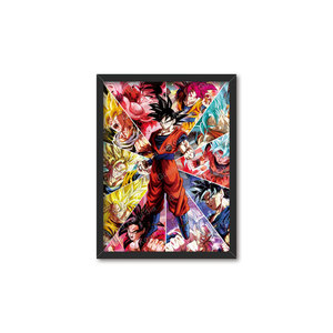 Póster Lenticular 3D Personalizado al por Mayor, <span class=keywords><strong>Anime</strong></span>, <span class=keywords><strong>Manga</strong></span>, Dragon Ball, Demon Slayer, One Piece, Imagen Lenticular 3D - Product Image 1