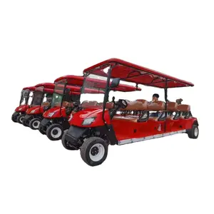 2021 Hot Sell Weliftrich China Cheap High Quality 8 Passengers 4x4 Seater Tourist Car Electric Golf Cart