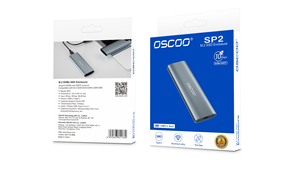 /MemoryGhost SP2 Yeni Yüksek Kaliteli NVME/NGFF 4TB 10Gbps M.2 2230/2242/2260/2280 CE/FCC/ROHS için Alüminyum Alaşımlı Kasa - Product Image 5