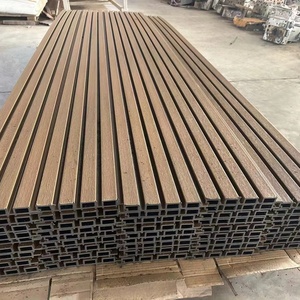 220*26Mm <strong>Wpc</strong> Wall <strong>Cladding</strong> Co-extrusion <strong>Wpc</strong> Wall Panel Fireproof Outdoor Decoration Fluted Paneling - Product Image 6