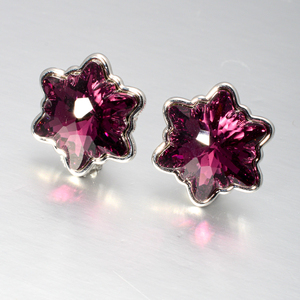 Boucles d'oreilles papillon en cristal de haute qualité, grandes, en argent sterling plaqué or, style bohème, avec griffes de chandelier et strass - Product Image 2