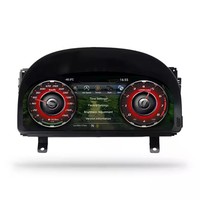 12.3 inci Digital Cluster untuk Toyota Alphard 20 2008-2014 instrumen dasbor mobil Panel kecepatan Meter LCD pemutar Multimedia