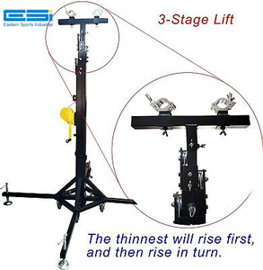 ESI -6 m Höhe Schwerlastlinie Messleuchtentrage Kurbelständer-Turm - Product Image 5