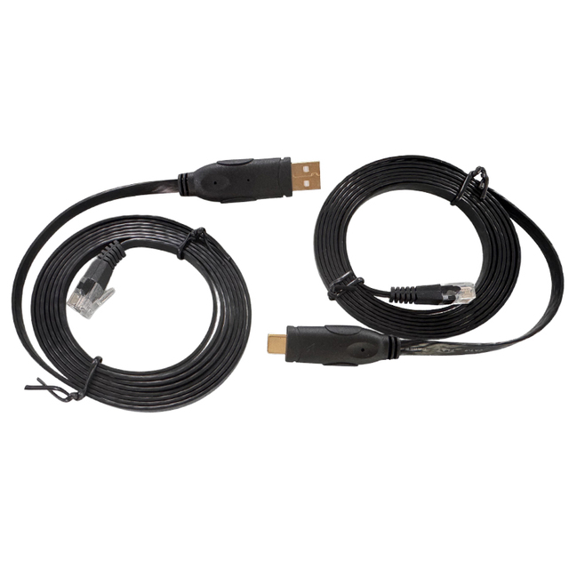 Utech FTDI Factory Network Equipment Console Cable for Routers, Switches and Firewall Equipment, USB to RJ45 RS232 Console Cable